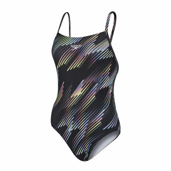 Speedo Allover Digital Rippleback (UK) Úszódressz
