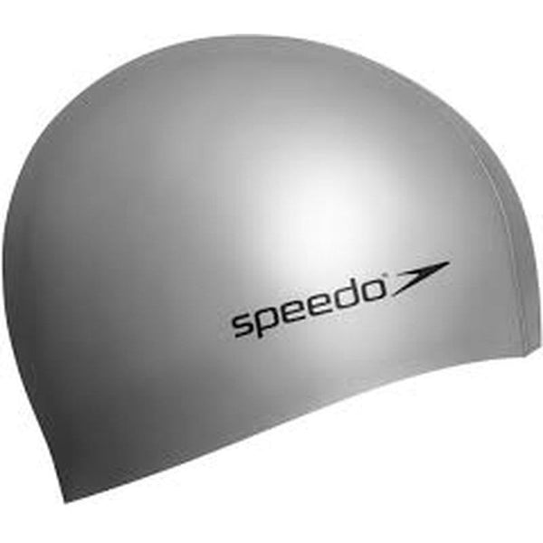 Speedo Plain Flat Silicone CAP unisex úszósapka, szürke