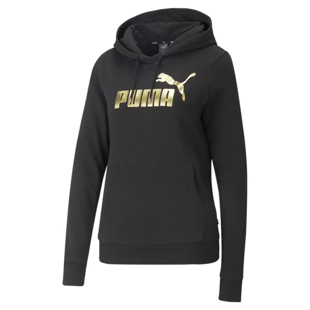 Puma ESS+ Metallic Logo Hoodie pulóver kapucnis pulóver - Sportmania.hu