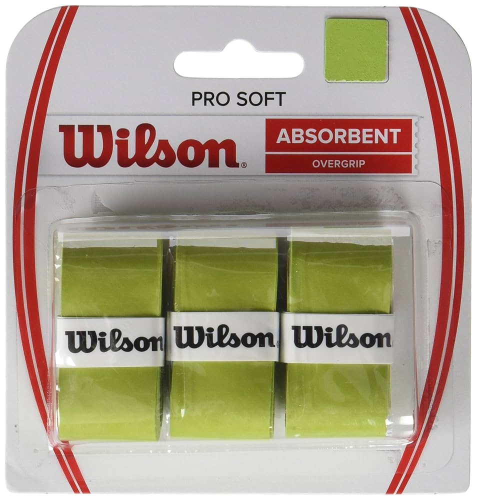 Wilson Wraps Wilson Pro Soft Tennis Overgrip 3pcs WRZ4040LI Ütőfelszerelés
