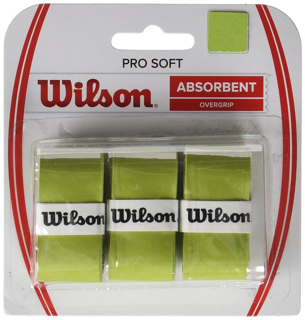 Wilson Wraps Wilson Pro Soft Tennis Overgrip 3pcs WRZ4040LI Kiegészítők