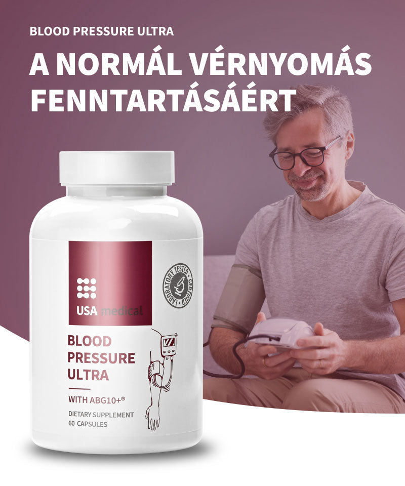 UsaMedical Vérnyomás Ultra kapszula ABG10+® és AlphaWave® 60 db