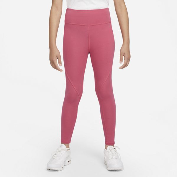 Nike_ Nike Sportswear Favorites Big Kids\' (Girls\') Graphic High-Waisted Leggings Leggings