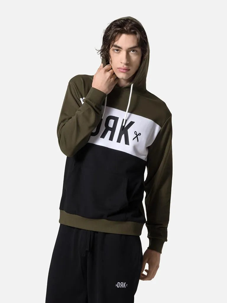 Dorko ALFRED HOODIE kapucnis pulóver, khaki - Sportmania.hu