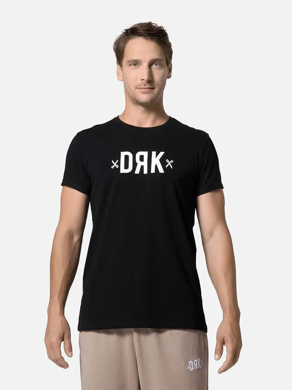 DRK BASIC T-SHIRT MEN póló, fekete