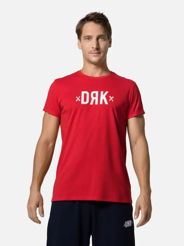 DRK BASIC T-SHIRT MEN póló, piros