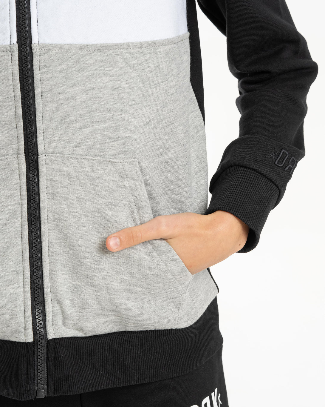 Dorko Lino Zipped Sweater Boy kapucnis pulóver 