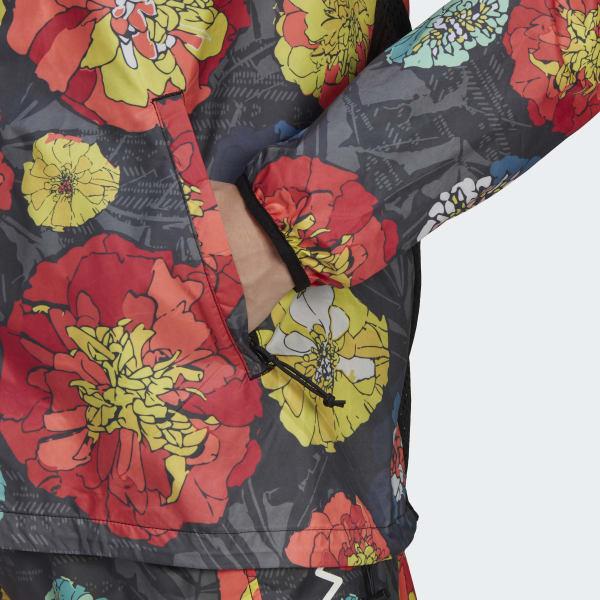 Adidas Rnfast Flwr Jkt Kabát