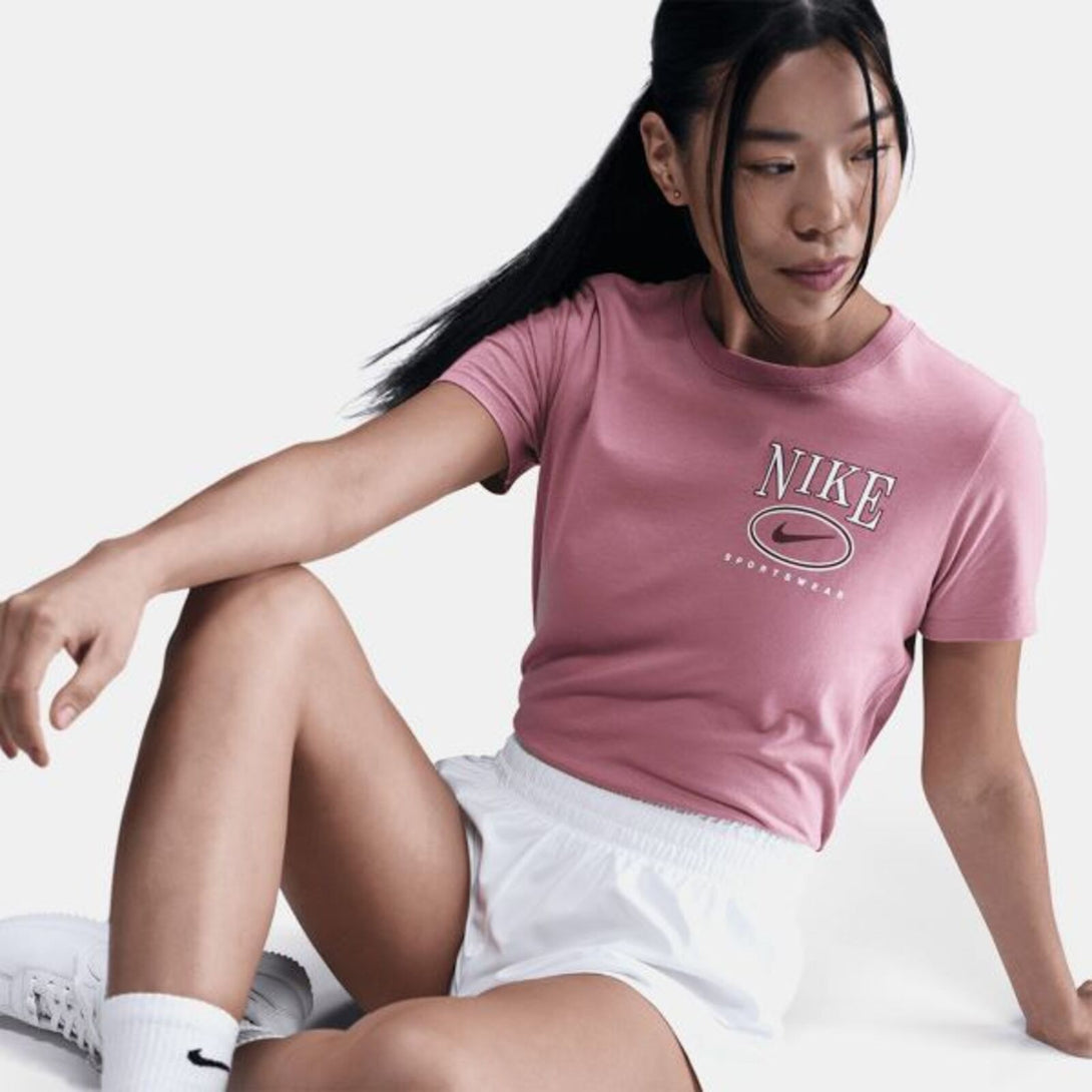 Nike W Nsw Club Ss Tee Cc Póló