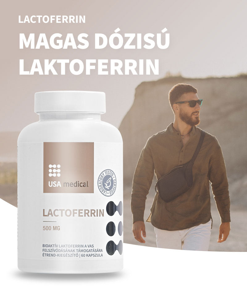 UsaMedical Laktoferrin kapszula 60 db