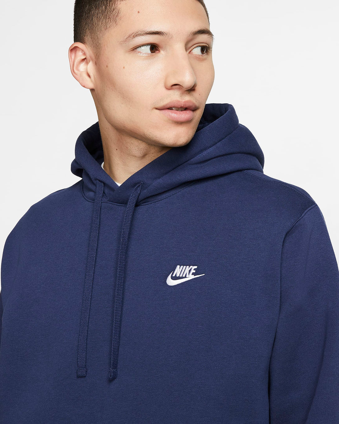 Nike Sportswear Club Fleece kapucnis pulóver, sötétkék - Sportmania.hu