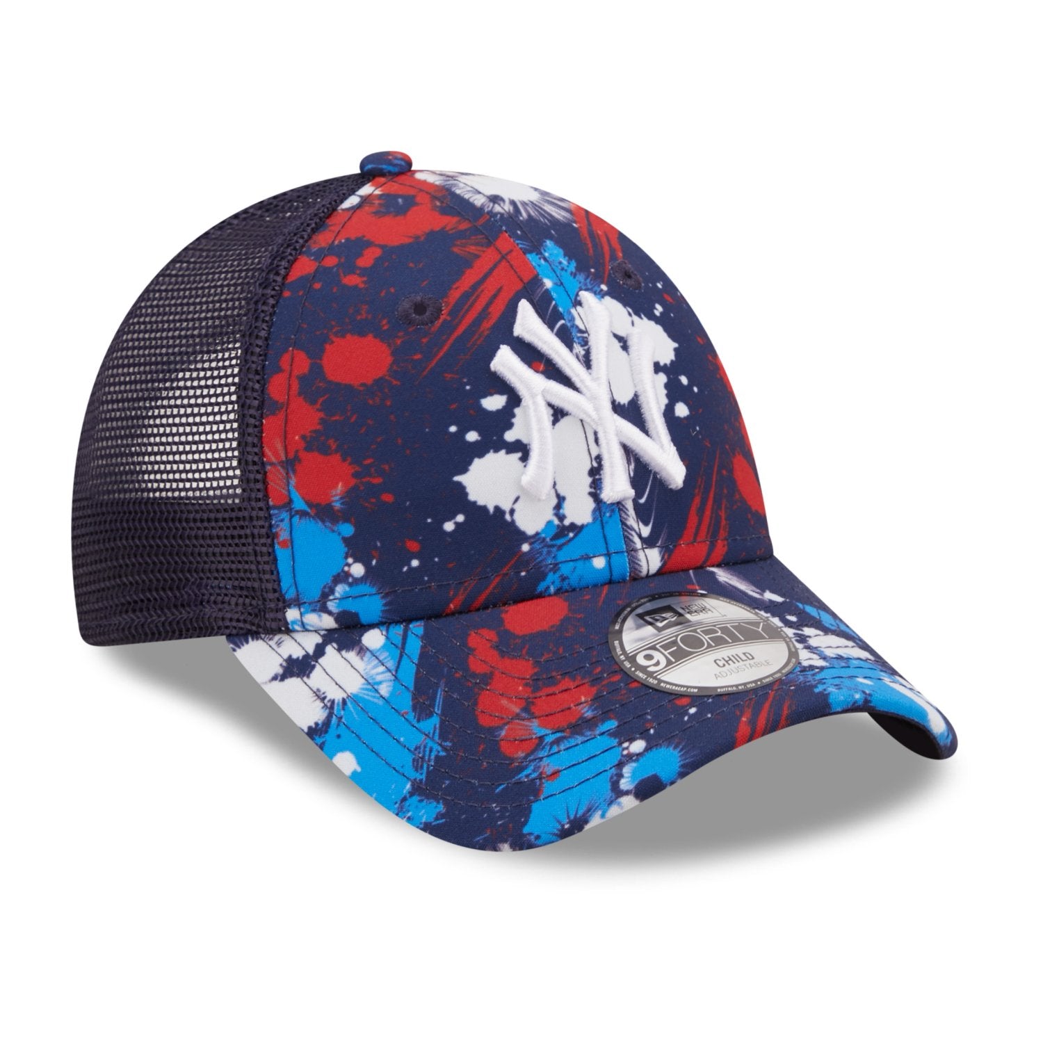 New Era MLB New York Yankees Splatter Print Kids baseball sapka, gyerek