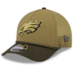 Philadelphia Eagles 2025 Salute to Service 9FORTY M-Crown A-Frame Trucker - baseball sapka