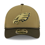 Philadelphia Eagles 2025 Salute to Service 9FORTY M-Crown A-Frame Trucker - baseball sapka