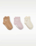Nike_ Nhn Cozy Comfort 3pk Ribbed So(Haddad) Zokni barna