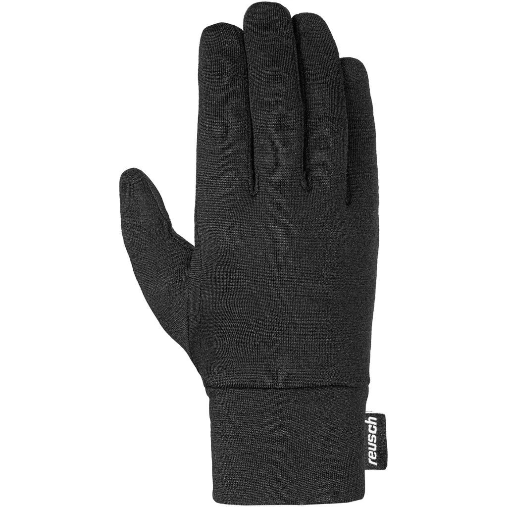 Reusch Merino Wool TOUCH-TEC férfi téli kesztyű, fekete