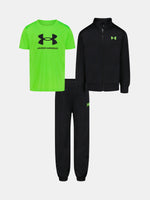 Fiú szett Under Armour UA 3PC BRAWLER TRACK SET
