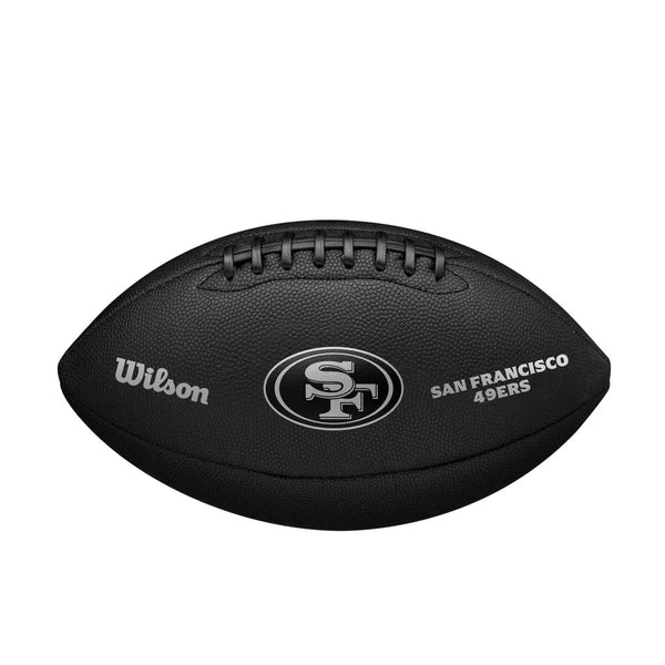 Wilson San Francisco 49ers NFL Team Metallic Premiere amerikai futball labda