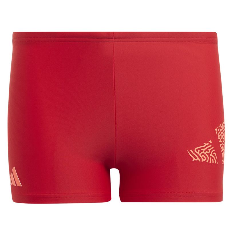 Adidas 3 Bar Log Boxer Jr Swim Trunks gyerek úszónadrág