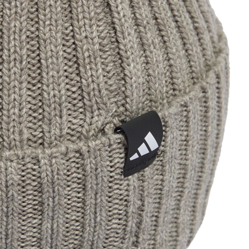 Adidas 3 Stripes Beanie Hat Grey téli sapka, gyerek egy méret