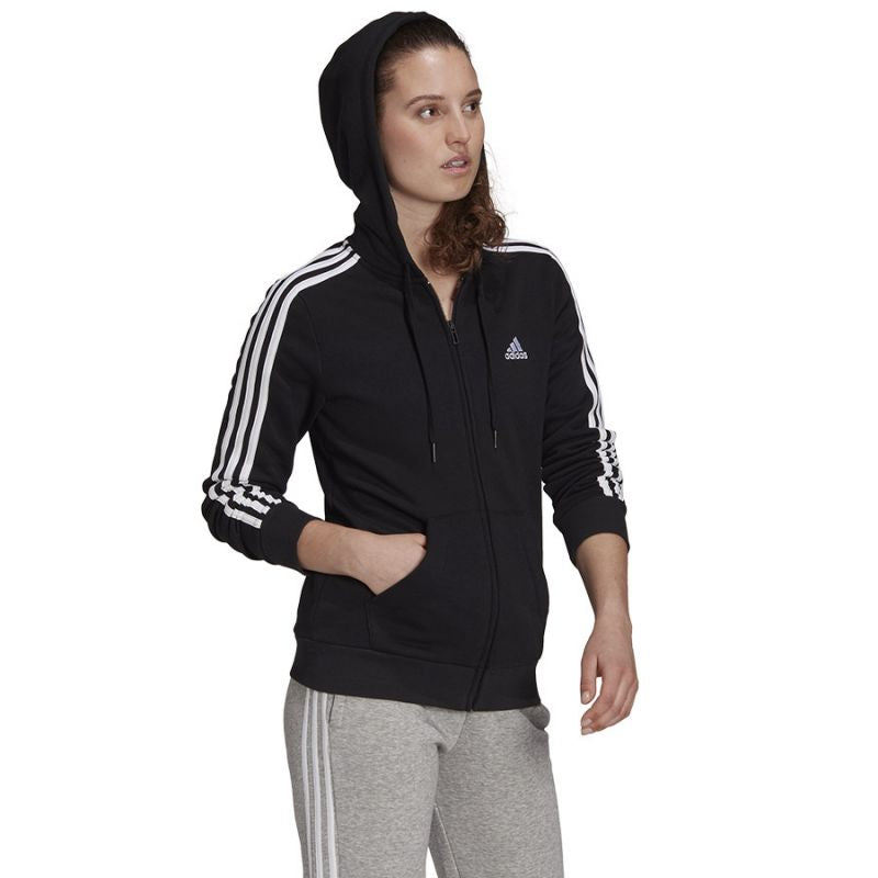Adidas 3 Stripes FL Full-Zip Hoodie W GM5567 Kapucnis pulóver - Sportmania.hu