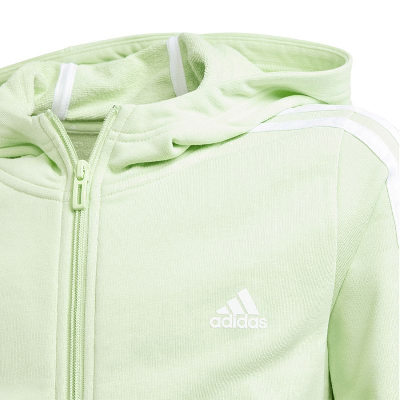 Adidas 3 Stripes Full-Zip Hoodie Jr IS2632 Kapucnis pulóver - Sportmania.hu