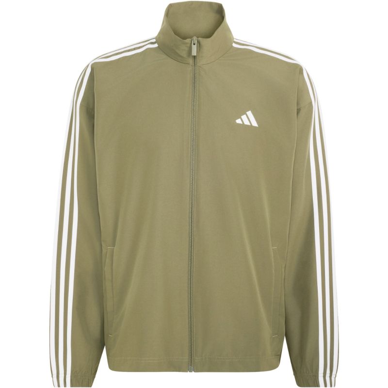 Adidas 3-Stripes Woven Men’s Tracksuit szett, oliva