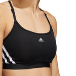 adidas Aeroreact Training Light-Support 3-Stripes Bra W HC7862 Sportmelltartó - Sportmania.hu