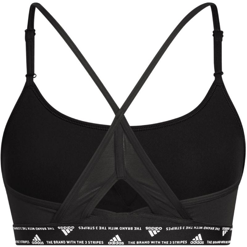 adidas Aeroreact Training Light-Support 3-Stripes Bra W HC7862 Sportmelltartó - Sportmania.hu