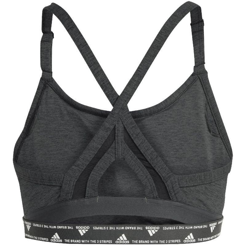 adidas Aeroreact Training Light-Support 3-Stripes Bra W HC7870 sports bra Sportmelltartó - Sportmania.hu