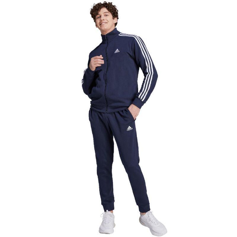 adidas Basic 3-Stripes Fleece M tracksuit IJ6064 melegítő - Sportmania.hu