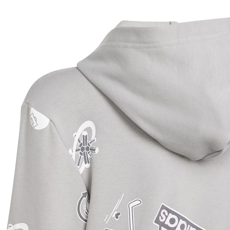 Adidas Biuv Zip Hoodie Jr IS3755 sweatshirt - Sportmania.hu