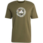 Adidas Camo T-shirt férfi póló, oliva