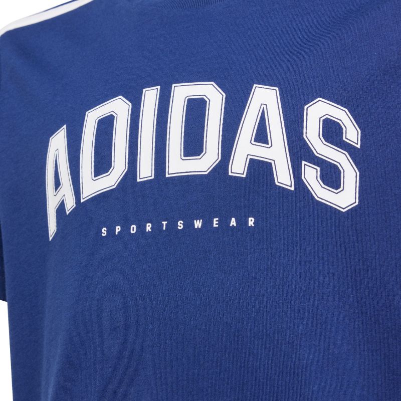 adidas Codes Collegiate Graphic Navy Blue gyerek Póló JL6138