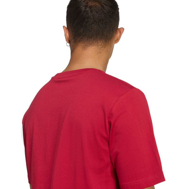Adidas Collegiate Lineage Men's T-Shirt Red piros férfi póló