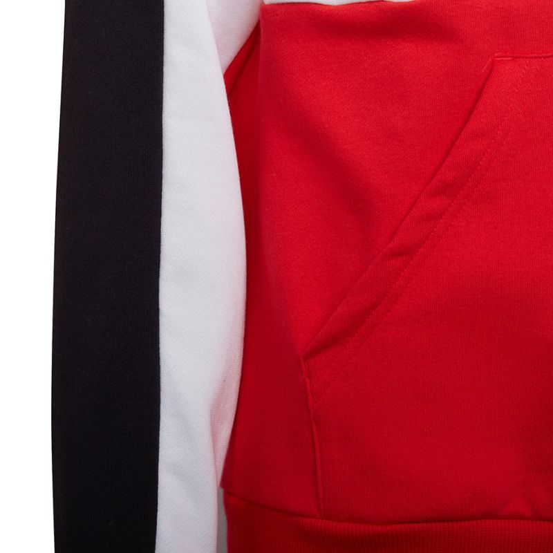 Adidas Colorblock Fleece Hoodie Jr HC5657 sweatshirt Pulóver - Sportmania.hu