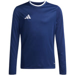 Adidas Entrada 26 Long Sleeve Jersey Navy kék gyerek póló KF5877