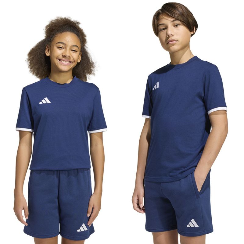 adidas Entrada 26 Tee Navy kék gyerek póló JZ6673
