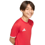 adidas Entrada 26 Tee red gyerek póló JZ6674