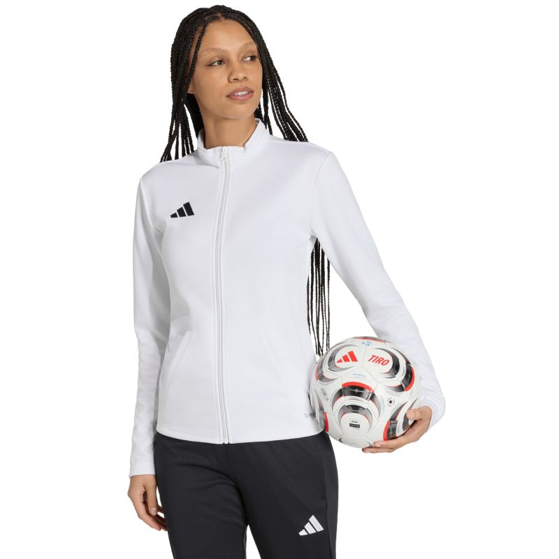 Adidas Entrada 26 Track Women's Track Jacket, White, 2xs női pulóver JZ6603