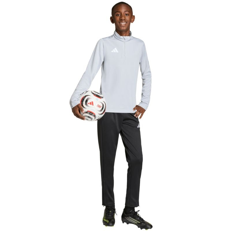 adidas Entrada 26 Training Top light gray kids sweatshirt gyerek pulóver JZ6637