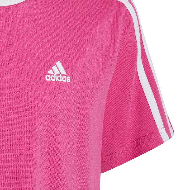 adidas Essentials 3-Stripes Cotton Loose Fit Boyfriend Tee Jr IC3639 Póló