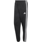 Adidas Essentials 3-Stripes Fleece Tapered Cuffed férfi nadrág, fekete