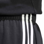 Adidas Essentials 3-Stripes Fleece Tapered Cuffed férfi nadrág, fekete