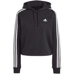 adidas Essentials 3-Stripes French Terry Crop Hoodie W IC8767 Kapucnis pulóver - Sportmania.hu