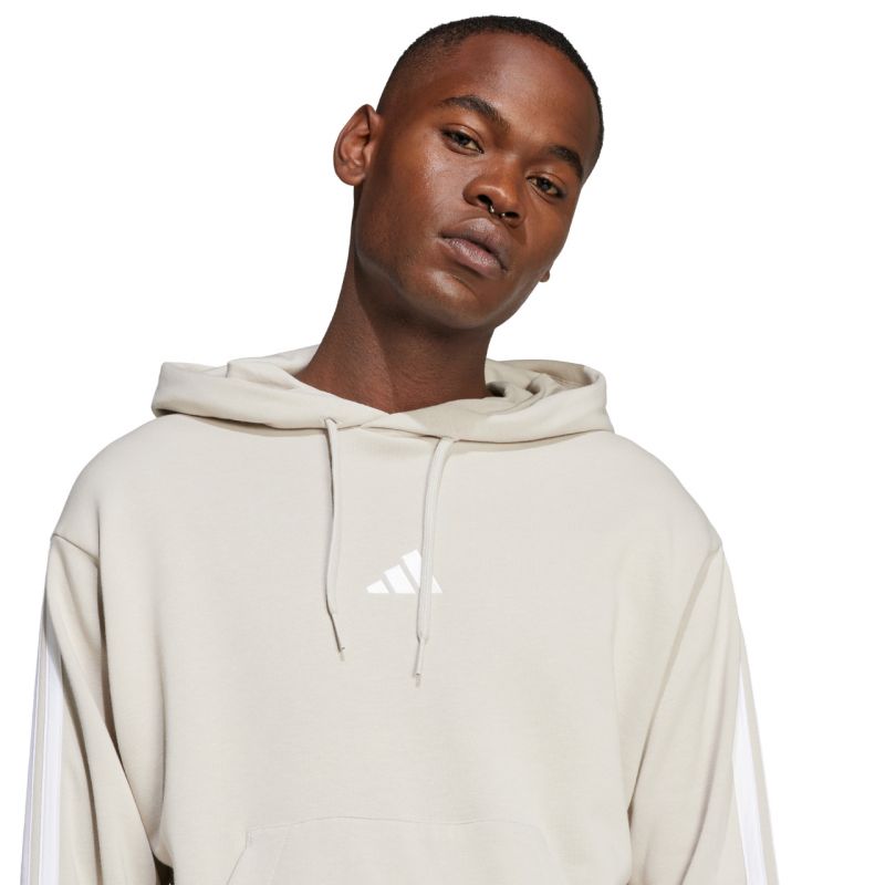 Adidas Essentials 3-Stripes French Terry Hoodie M JE6367 Kapucnis pulóver - Sportmania.hu