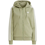Adidas Essentials 3-Stripes Full-Zip Fleece Sweatshirt W női pulóver JP2352