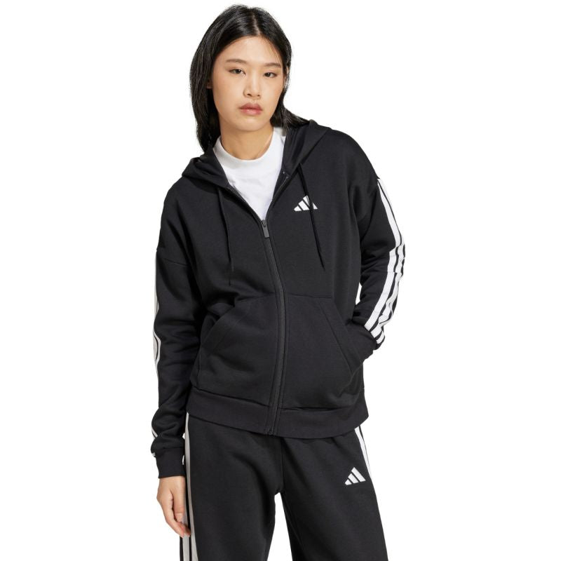 adidas Essentials 3 Stripes Full Zipp W női Kapucnis pulóver JE1283