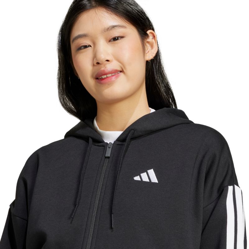 adidas Essentials 3 Stripes Full Zipp W női Kapucnis pulóver JE1283