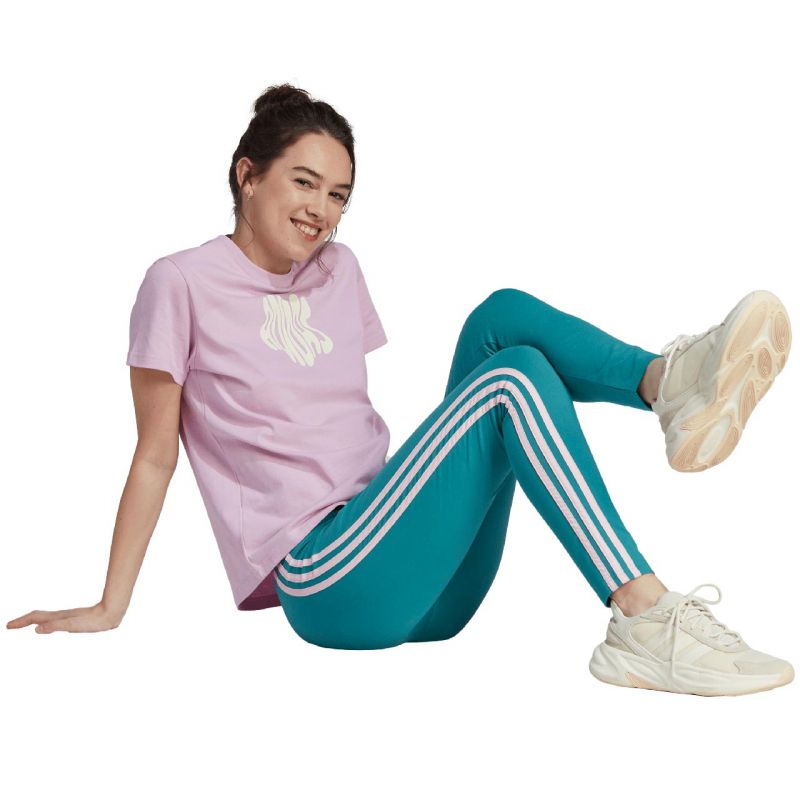 adidas Essentials 3-Stripes High-Waisted Single leggings W IL3378 Leggings